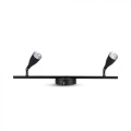 Lampa ścienna LED 9W czarna - VT-810