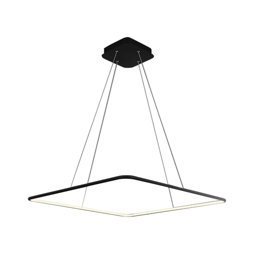 Lampa oprawa wisząca LED - NIX BLACK 517 Milagro - 25W 3000K 1750lm