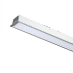 Oprawa liniowa LED wpustowa 40W 3200lm Srebrna - VT-7-41-S