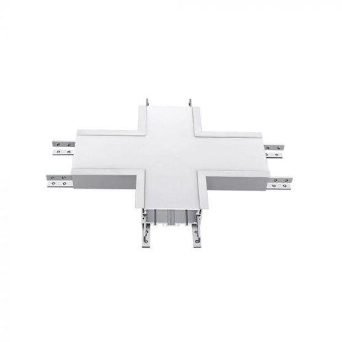 Łącznik do oprawy liniowej LED typ "X" - 16W 4000K Biały - VT-7-41-X