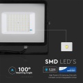 Naświetlacz LED 50W 80lm/W czarny - VT-50-B