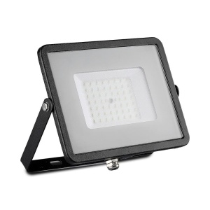 Naświetlacz LED 50W 80lm/W czarny - VT-50-B