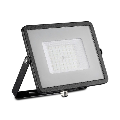 Naświetlacz LED 50W 80lm/W czarny - VT-50-B