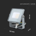 Naświetlacz LED 10W 80lm/W szary - VT-10-G