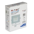 Naświetlacz LED z czujnikiem ruchu 30W 80lm/W biały - VT-30-S-W