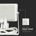 Naświetlacz LED z czujnikiem ruchu 30W 80lm/W biały - VT-30-S-W