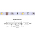 Taśma LED RGBW 180 SMD 12V 8.6W + zimna 6000K - hermetyczna IP65