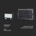 Solarny naświetlacz LED z panelem fotowoltaicznym 10W 110lm/W 90° - VT-788-10