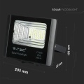 Solarny naświetlacz LED z panelem fotowoltaicznym 12W 45lm/W 120° - VT-25W