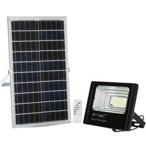 Solarny naświetlacz LED z panelem fotowoltaicznym 50W 84lm/W 120° - VT-300W