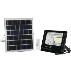 Solarny naświetlacz LED z panelem fotowoltaicznym 20W 82lm/W 120° - VT-60W