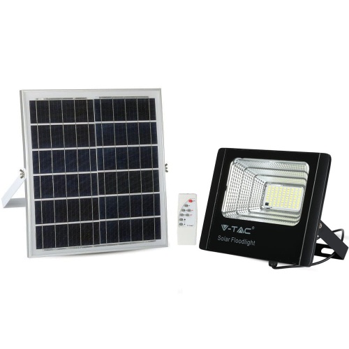 Solarny naświetlacz LED z panelem fotowoltaicznym 35W 70lm/W 120° - VT-100W
