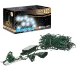 Lampki choinkowe LED - 100 LED 10mb IP20 - białe zimne