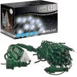 Lampki choinkowe LED "FLASH" - 100 LED 10mb IP44 - białe zimne
