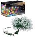 Lampki choinkowe LED "Gwiazdki" - 100 LED 10mb IP20 - multikolor