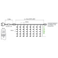 Kurtyny świetlne LED "FLASH" - 400 LED 5mb IP44 - zimna