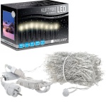 Kurtyna świetlna LED - 380 LED 2.5x1.5mb IP44 - białe ciepłe