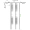 Kurtyna świetlna LED - 1000 LED 2.5x9mb IP44 - białe zimne