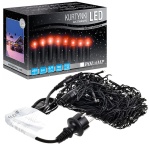 Kurtynka świetlna LED "Sople" - 120 LED 5mb IP44 - czerwone