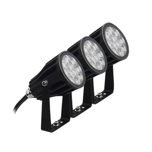 Oprawa ogrodowa RGB+CCT (RGBWW) 3x6W - 230VAC - dogruntowa - FUTC08A - zestaw
