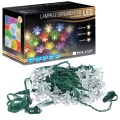 Lampki choinkowe LED "Kwiatki" - 100 LED 10mb IP20 - zielone