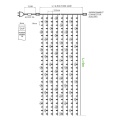 Kurtyna świetlna LED "FLASH" - 1000 LED 2.5x9mb IP65 - białe ciepłe