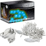 Lampki choinkowe LED "FLASH"- 100 LED 10mb IP44 - niebieskie