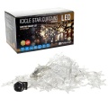Kurtynka świetlna LED "Gwiazdki" - 100 LED 2mb IP20 - białe zimne