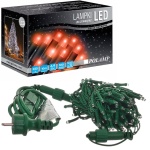 Lampki choinkowe LED - 100 LED 10mb IP44 - czerwone