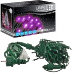 Lampki choinkowe LED - 100 LED 10mb IP44 - fioletowe