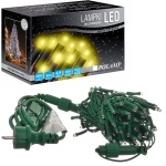 Lampki choinkowe LED - 100 LED 10mb IP44 - żółte