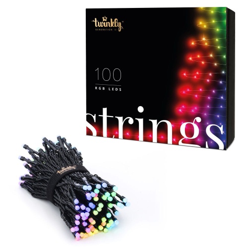 Inteligentne lampki choinkowe LED Twinkly - 100 LED RGB 8mb - TWS100STP-BEU