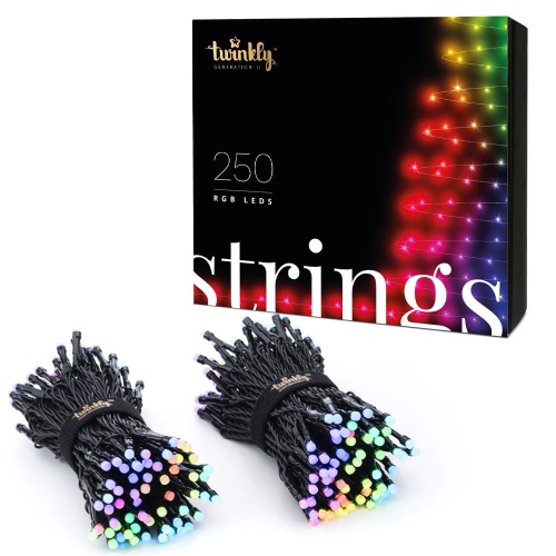 Inteligentne lampki choinkowe LED Twinkly - 250 LED RGB 20mb - TWS250STP-BEU