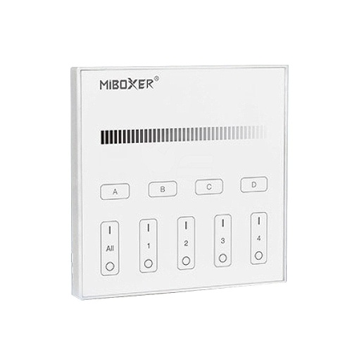 Panel LED naścienny - Mono - 4 stefowy - DALI - Typ DT6 - DP1s