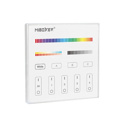 Panel LED naścienny - RGB+CCT - 4 stefowy - DALI - Typ DT8 - DP3s
