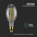 Żarówka LED E27 ED120 Filament 24W biała zimna 6400K 4000lm - VT-2324