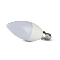 Żarówka LED E14 C30 4.5W biała neutralna 4000K 470lm - VT-255