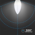 Żarówka LED E14 C30 4.5W biała zimna 6400K 470lm - VT-255