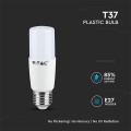 Żarówka LED E27 T37 8W biała zimna 6400K 660lm - VT-237