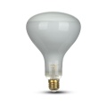 Żarówka LED dekoracyjna E27 R125 Filament 8W biała zimna 6500K 600lm - ściemnialna - VT-2198D