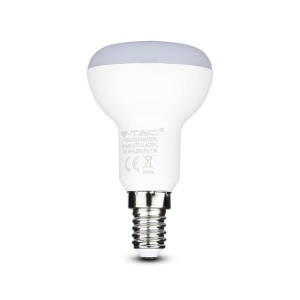 Żarówka LED E14 R50 6W biała ciepła 3000K 470lm - VT-250