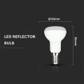 Żarówka LED E14 R50 6W biała ciepła 3000K 470lm - VT-250