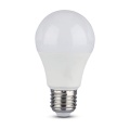 Żarówka LED E27 A60 9W - biała neutralna 4000K - z sensorem zmierzchu i czujnikiem mikrofalowym - VT-2219