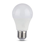 Żarówka LED E27 A60 9W - biała neutralna 4000K - z sensorem zmierzchu i czujnikiem mikrofalowym - VT-2219