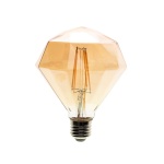 Żarówka LED dekoracyjna E27 G95 Filament 4W biała ciepła 2700K 280lm 360° -  EKZA3560