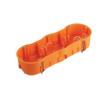 Puszka instalacyjna pk60 głęboka potrójna- g-k z wkrętami - A.0041PG
