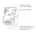  Wyłącznik zmierzchowy WZN-01/S1 - 230V AC 16A IP20 - opis
