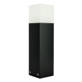 Lampa ogrodowa stojąca 1x E27 40cm - CUBE MAX CB-MAX 400 BL
