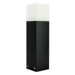 Lampa ogrodowa stojąca 1x E27 40cm - CUBE MAX CB-MAX 400 BL
