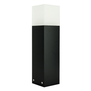 Lampa ogrodowa stojąca 1x E27 40cm - CUBE MAX CB-MAX 400 BL